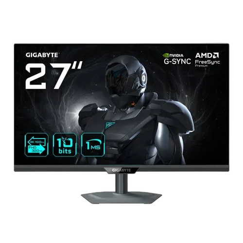Gigabyte G27UP - 27" 4K 160Hz FHD 320Hz Fast-IPS Pivot USBC Compatible G-Sync