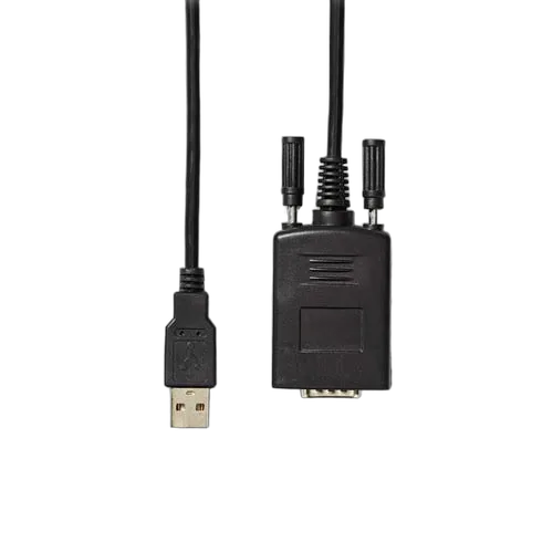 Câble Noir AD-USB-SERIAL-DB9 mâle - USB, vue 2