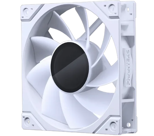 Phanteks M25 Gen2 PWM Reverse Blade Blanc 120mm D-RGB, vue 2