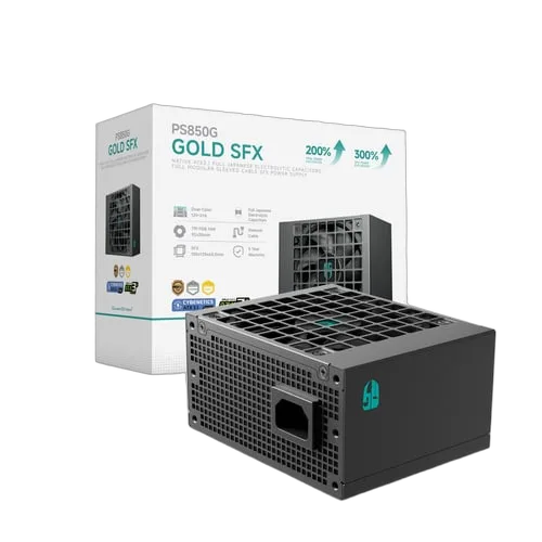 Deepcool ATX 3.1 850W - 80+ Gold - GamerStorm PS850G, vue 8