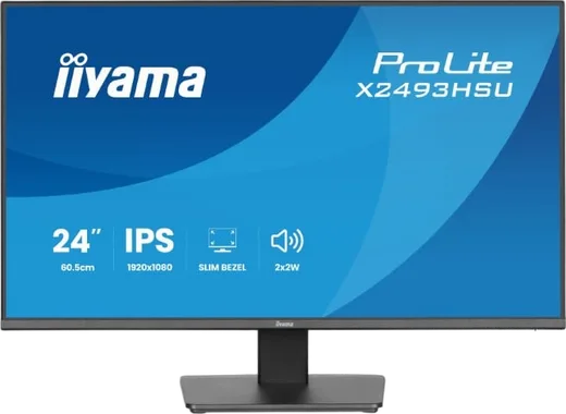 Iiyama X2493HSU-B1 - 23.8" FHD 120Hz IPS 1ms HP USB HUB