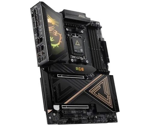 MSI MEG X870E ACE MAX, vue 4