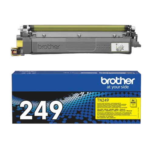 Brother Toner TN-249Y Jaune, vue 3