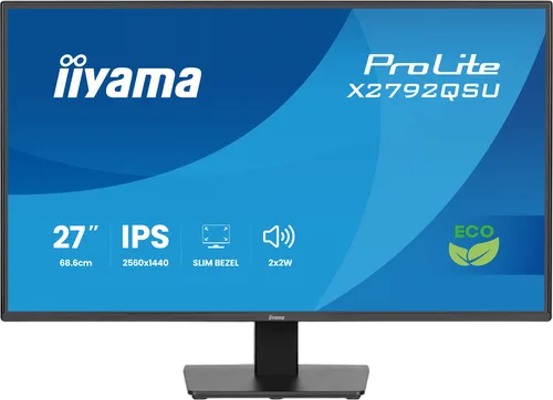 Iiyama Prolite X2792QSU-B1 - 27" QHD 120Hz IPS 3ms Adaptive Sync FreeSync