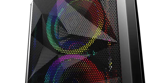 M.RED StarDust Mini Noir RGB - mT/sans alim./mATX-Seconde Vie, vue 7