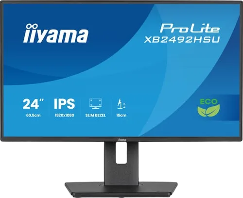 Iiyama XB2492HSU-B1 - 24" FHD 120Hz IPS classe énergétique B et pied réglable