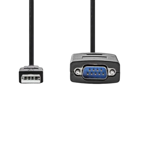 Câble Noir AD-USB-SERIAL-DB9 mâle - USB, vue 3