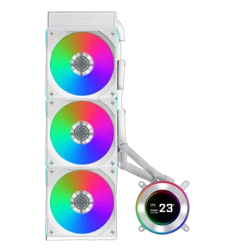Lian-Li Hydroshift II LCD-C 360CL ARGB Blanc, vue 2