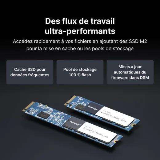 Synology DS925+ - 4 Baies (compatible disques tiers), vue 7
