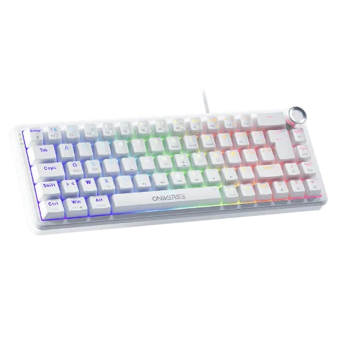 Oniverse Maegnus 65% - Magnétique - Filaire - RGB - Blanc