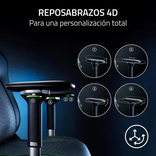 Razer Iskur V2 NewGen - Quartz