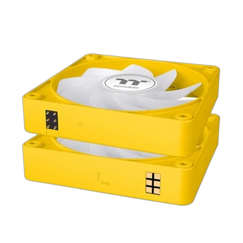 Thermaltake CT120 EX Reverse ARGB (Pack de 3x120mm) - Jaune, vue 5