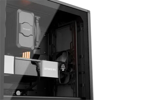 be quiet! PURE BASE 501 Airflow Window Black - MT/Sans Alim/ATX, vue 7