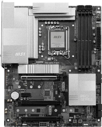 MSI PRO Z890-P WIFI, vue 2