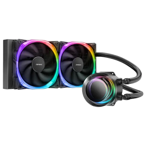 Antec Vortex 240 ARGB, vue 2