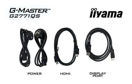Iiyama G-Master G2771QS-B1 - 27" WQHD 200Hz Fast IPS 0.5ms G-Sync Adaptive Sync, vue 11