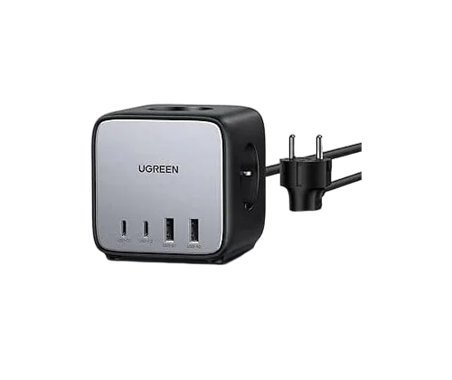 UGREEN Station de charge cube 7 ports - 65W - Noir/Gris, vue 4
