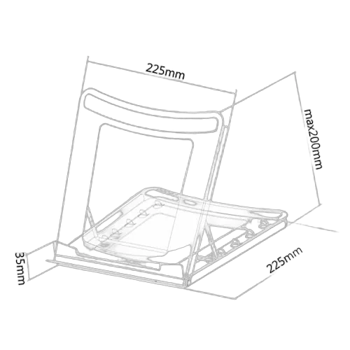NewStar Laptop Desk Stand
