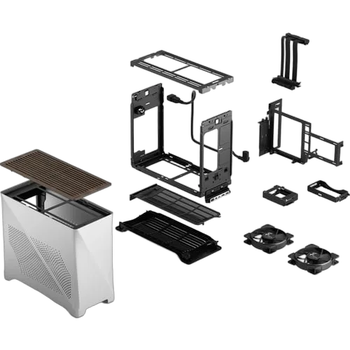 Fractal Design ERA 2 - mT/SansAlim/ITX - Gris, vue 30