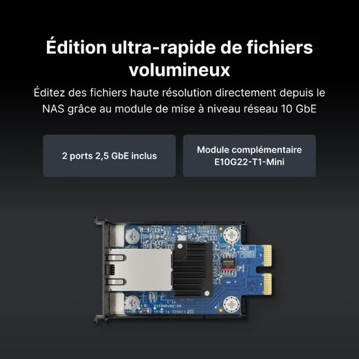 Synology DS1525+ - 5 baies, vue 9