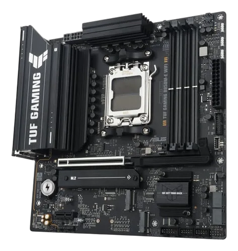 Asus TUF GAMING B850M-E WIFI, vue 4