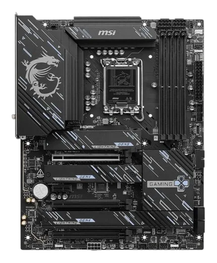 MSI Z890 GAMING PLUS WIFI6, vue 2