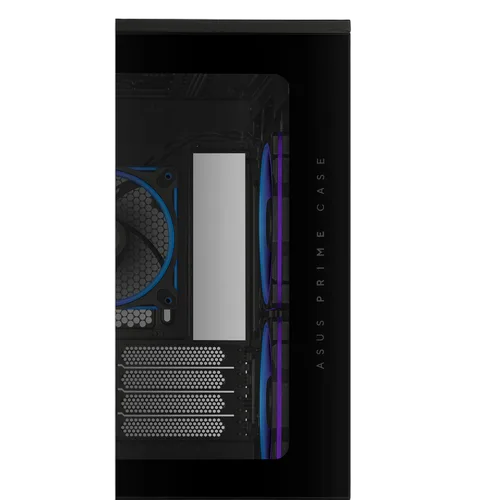 Asus Prime AP202 TG ARGB Noir - mT/Sans Alim/mATX, vue 5