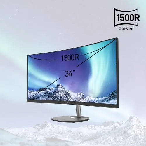 MSI PRO MP341CQ - 34" WQHD CURVE 100Hz VA 1ms FreeSync