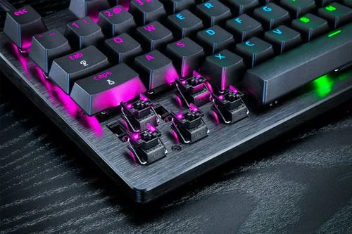 Razer Huntsman V3 Pro TKL - Optique - Filaire - RGB - Noir, vue 4