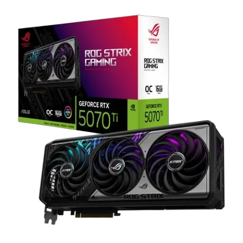 Asus ROG Strix GeForce RTX 5070Ti 16GB GDDR7 OC Edition