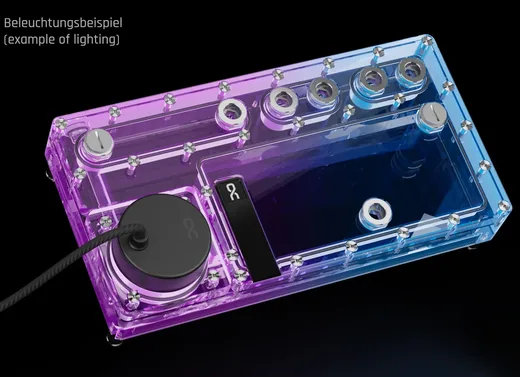 Alphacool Core Distro Plate 280 Left D5 avec pompe VPP Apex