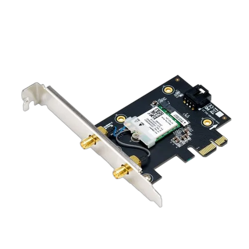 Asus PCE-BE6500 - WiFi 7 BE6500 / Bluetooth 5.4, vue 3