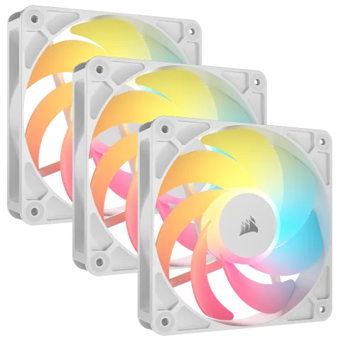 Corsair RS120-R ARGB (Pack 3x120mm) - Blanc-Seconde Vie, vue 12