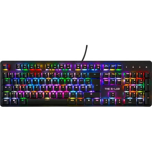 The G-LAB Keyz Rubidium-E - Mécanique - Filaire - RGB - Noir