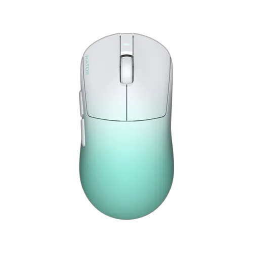 Hator Quasar 3 Ultima - Sans-Fil - RGB - Blanc / Bleu