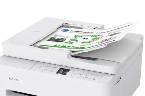 Canon PIXMA TS7550i - Blanc, vue 7