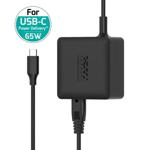 Port Alimentation secteur GaN 65W USB-C - 2m