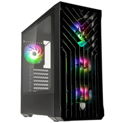 Kolink Unity Cascade ARGB Noir - MT/Sans Alim/E-ATX