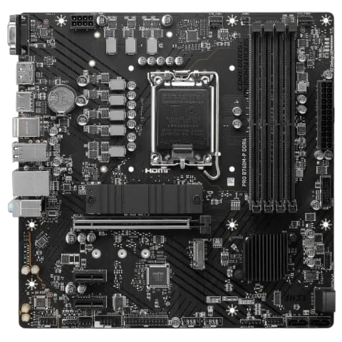 MSI PRO B760M-P-Seconde Vie, vue 5