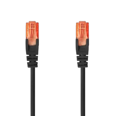 Nedis Câble RJ45 Cat6 U/UTP - 2m - Noir