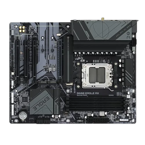 Gigabyte B650 EAGLE AX, vue 6