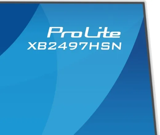 Iiyama ProLite XB2497HSN-W1 - 24" FHD 100Hz IPS USB-C Dock RJ45 Pivot HP Blanc, vue 5