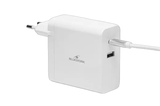 Bluestork Alimentation 65W/USB C/Blanc