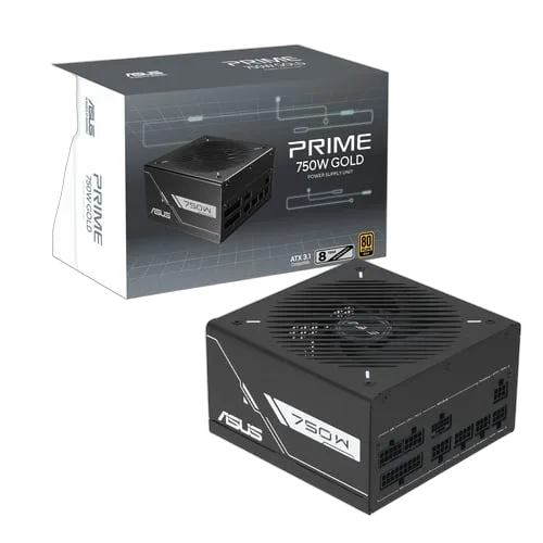 Asus ATX 750W - 80+ Gold - Prime-750G Noir, vue 11
