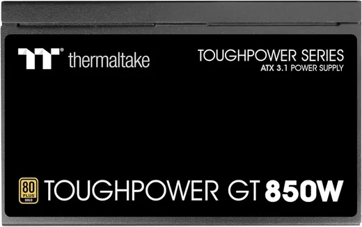 Thermaltake ATX 3.1 850W - 80+ Gold - Toughpower GT FM - Noir