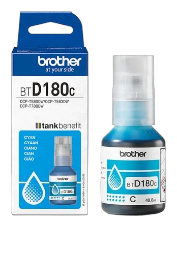 Brother Cartouche d'encre BTD180C - Cyan