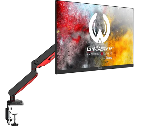 Iiyama Support de bureau pneumatique 1 écran - 17" 30" - LED+USB - DSG3001C-R1