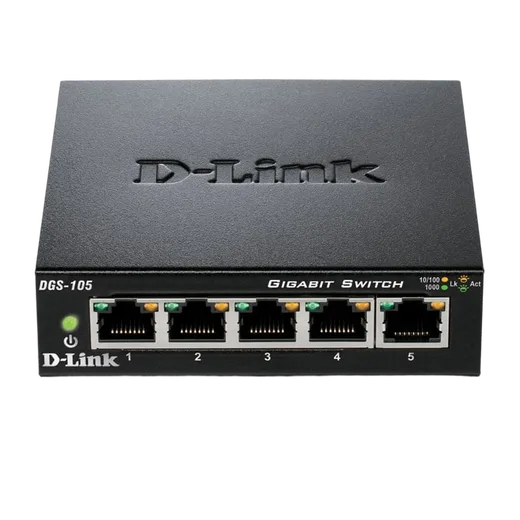 D-Link DGS-105, vue 1