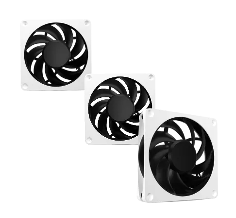 Apex Stealth Metal 120mm- 2000rpm Blanc Pack de 3