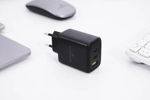 Bluestork Chargeur 65W PD - 3 ports + Câble USB-C 2m - Noir, vue 8